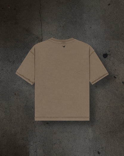 BLANK TEE (CAMEL)