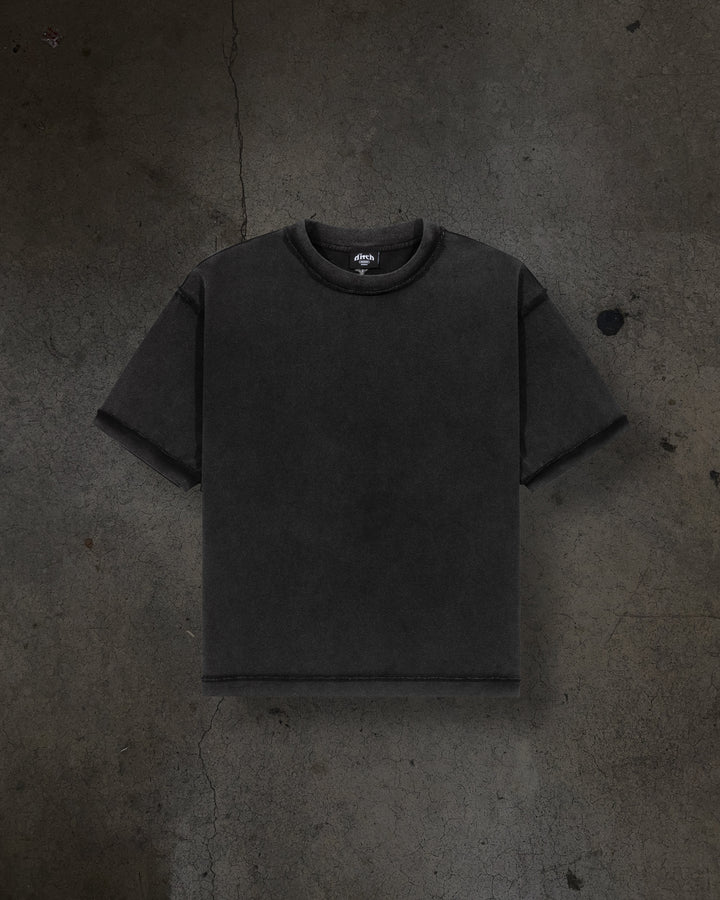 HEAVY BLANK TEE (COAL)