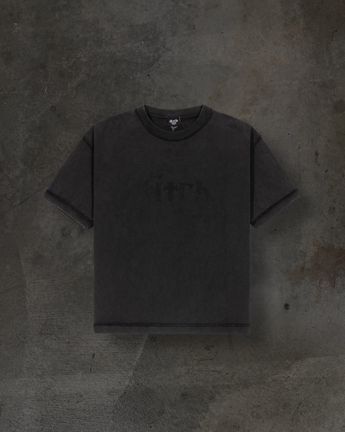 LOGO TEE (MONOCHROME COAL)