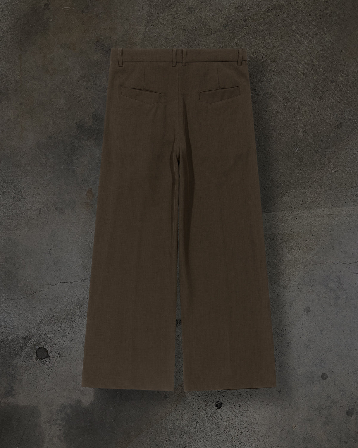 WIDE-LEG DRESS PANTS (MOCHA)