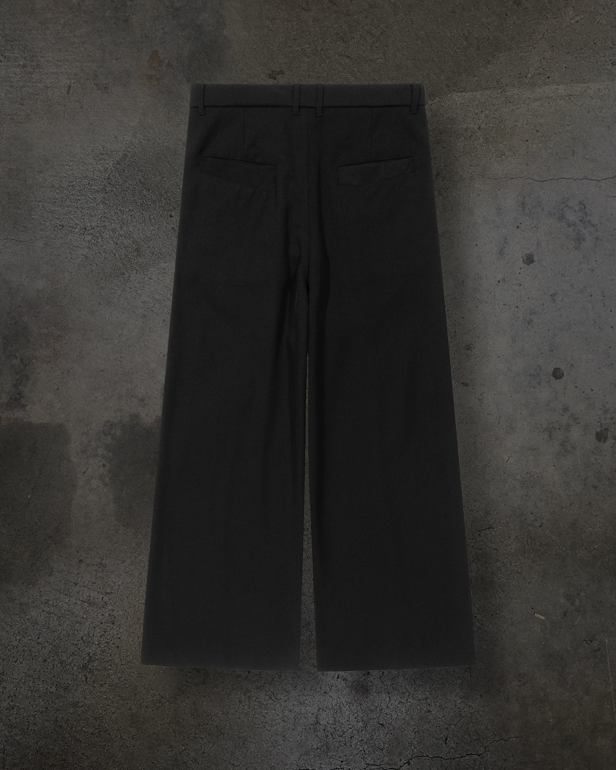 WIDE-LEG DRESS PANTS (NOIR)