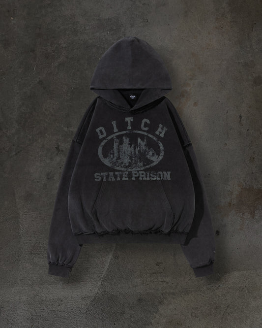 DITCH STATE PRISON PULLOVER (COAL)