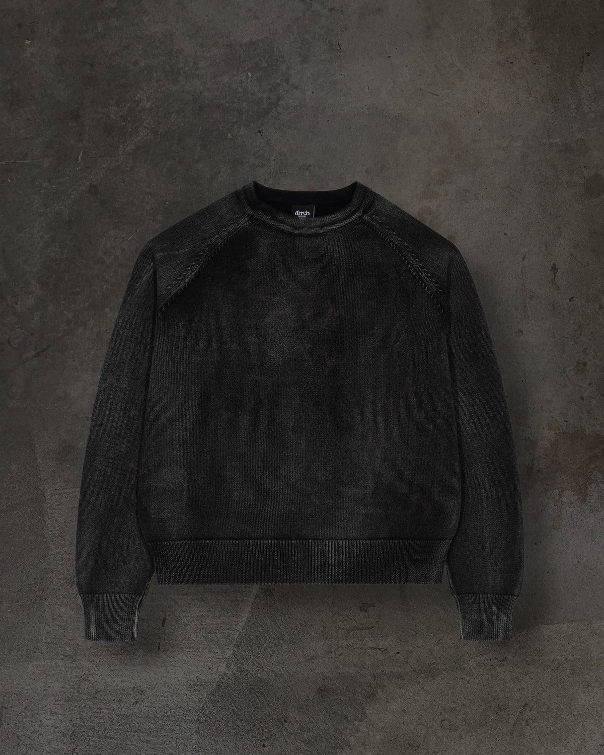 KNITTED SWEATER (COAL)