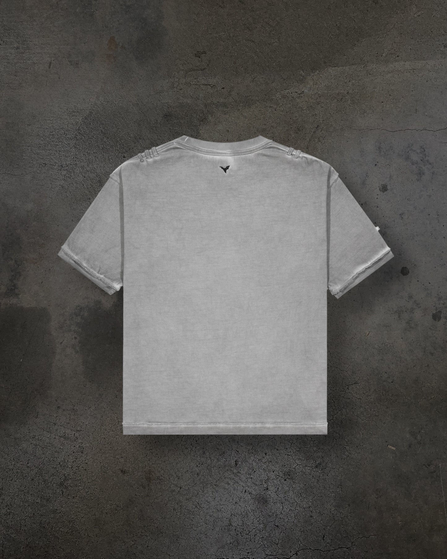 HOOK TEE (DYED GREY)