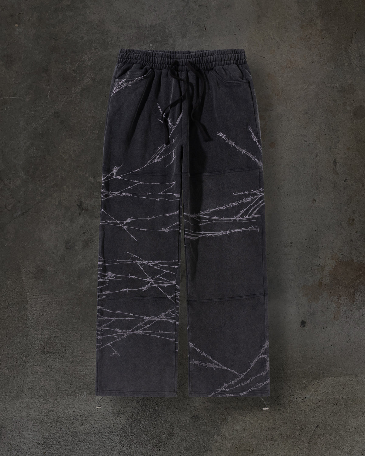 BARBED WIRE SWEATPANTS (COAL)