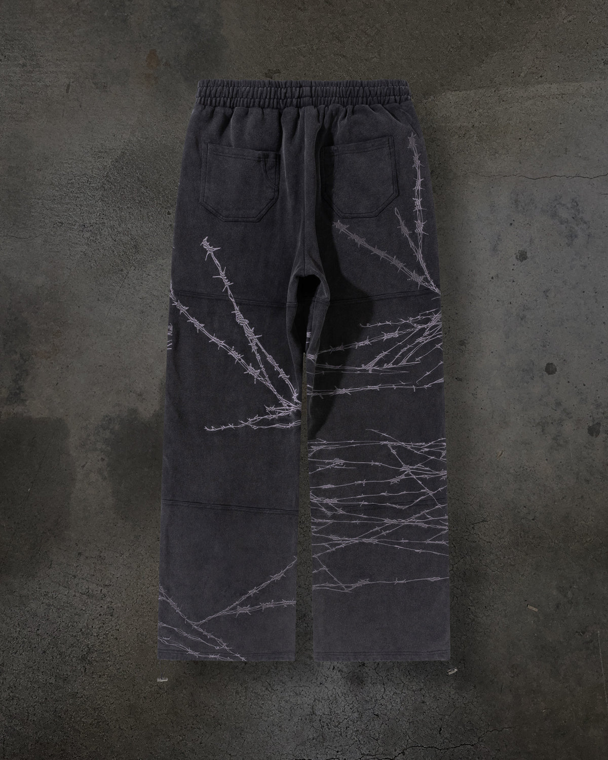 BARBED WIRE SWEATPANTS (COAL)