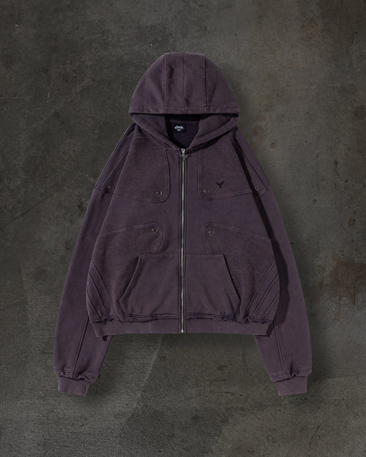 TRACK HOODIE (GRAPE)