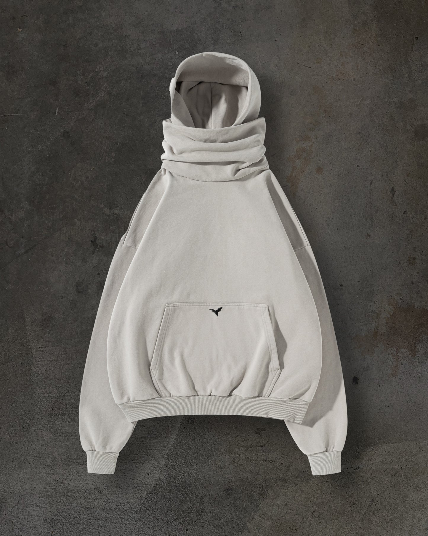 MASKED HOODIE (CREME)