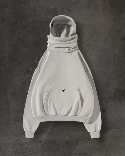 MASKED HOODIE (CREME)