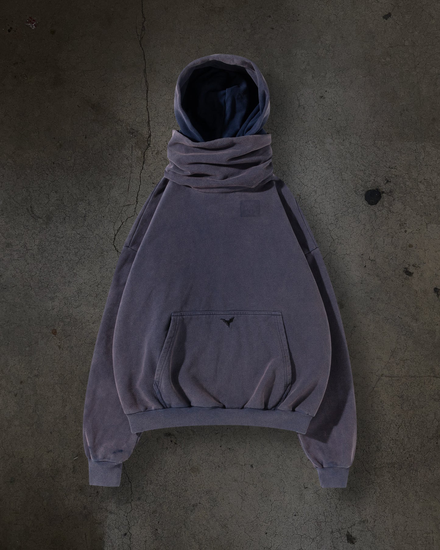 MASKED HOODIE (BLEU)