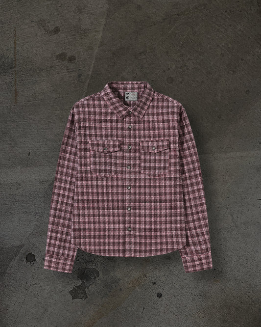 CORVIDITCH MONOGRAM FLANNEL (PINK)