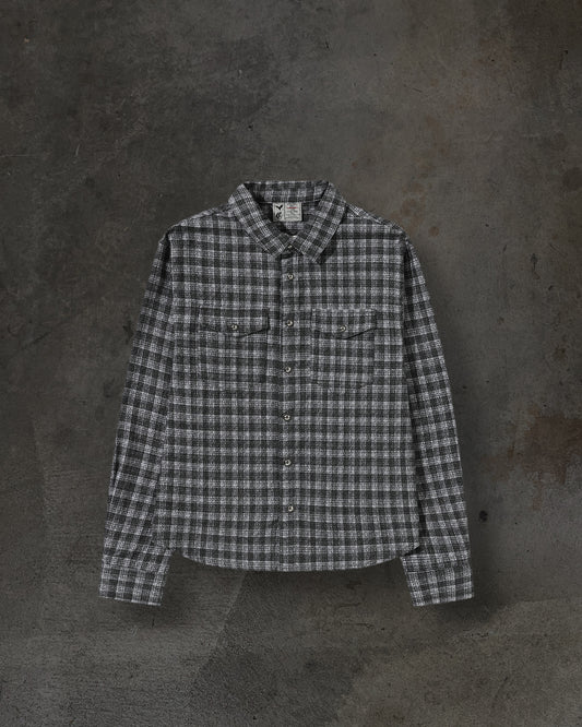 CORVIDITCH MONOGRAM FLANNEL (COAL)