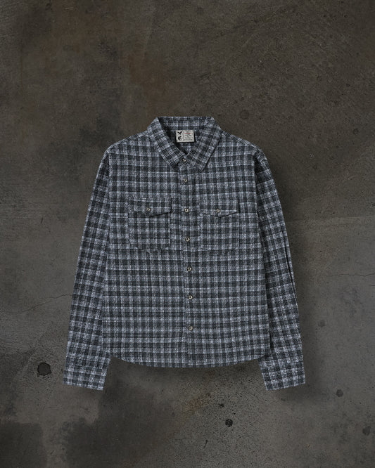 CORVIDITCH MONOGRAM FLANNEL (BLUE)