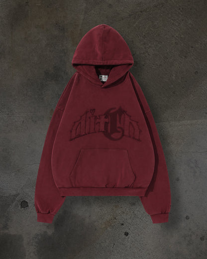 CORVIDITCH MISSING PATCH PULLOVER (CRIMSON)