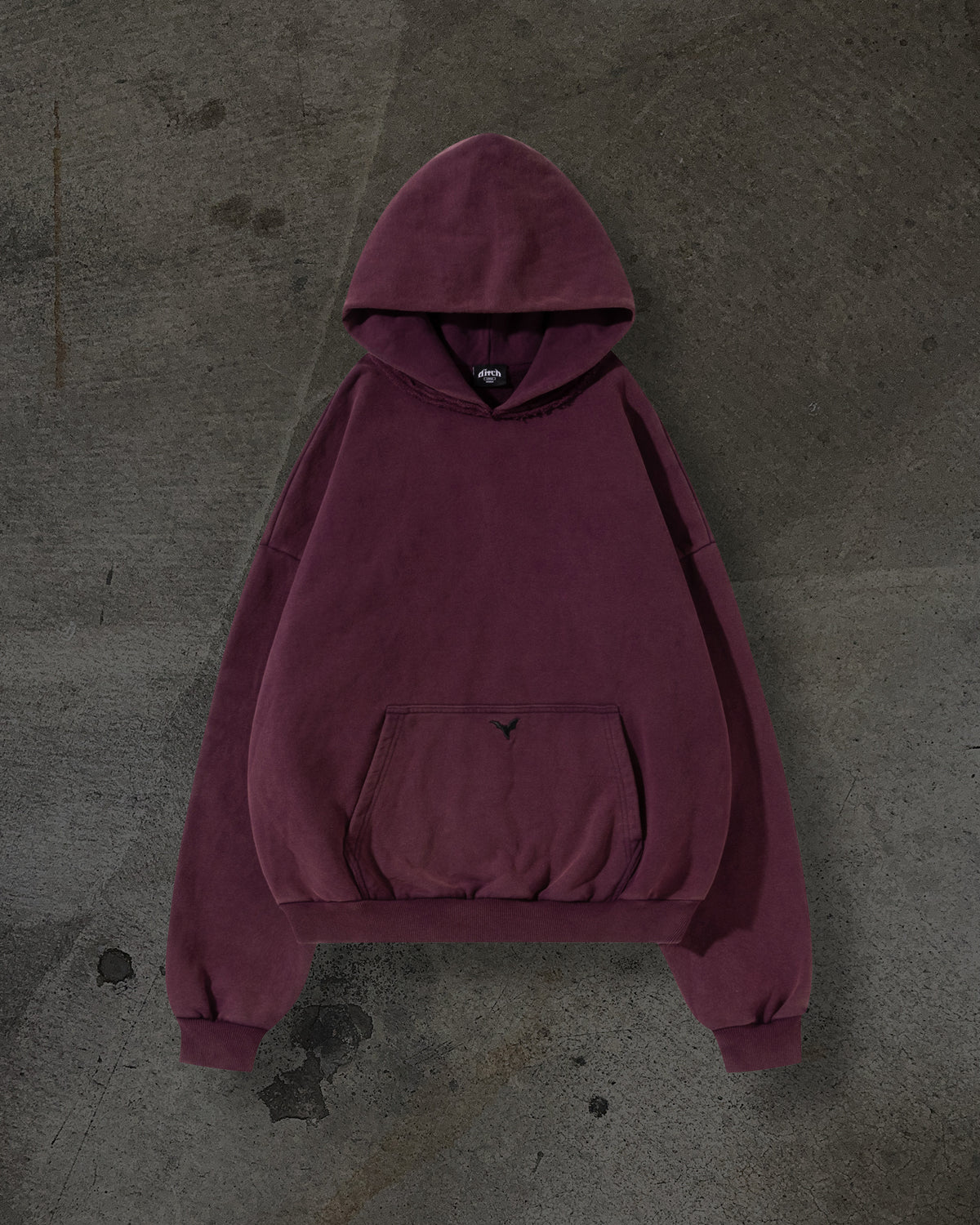 BLANK PULLOVER (CRIMSON)