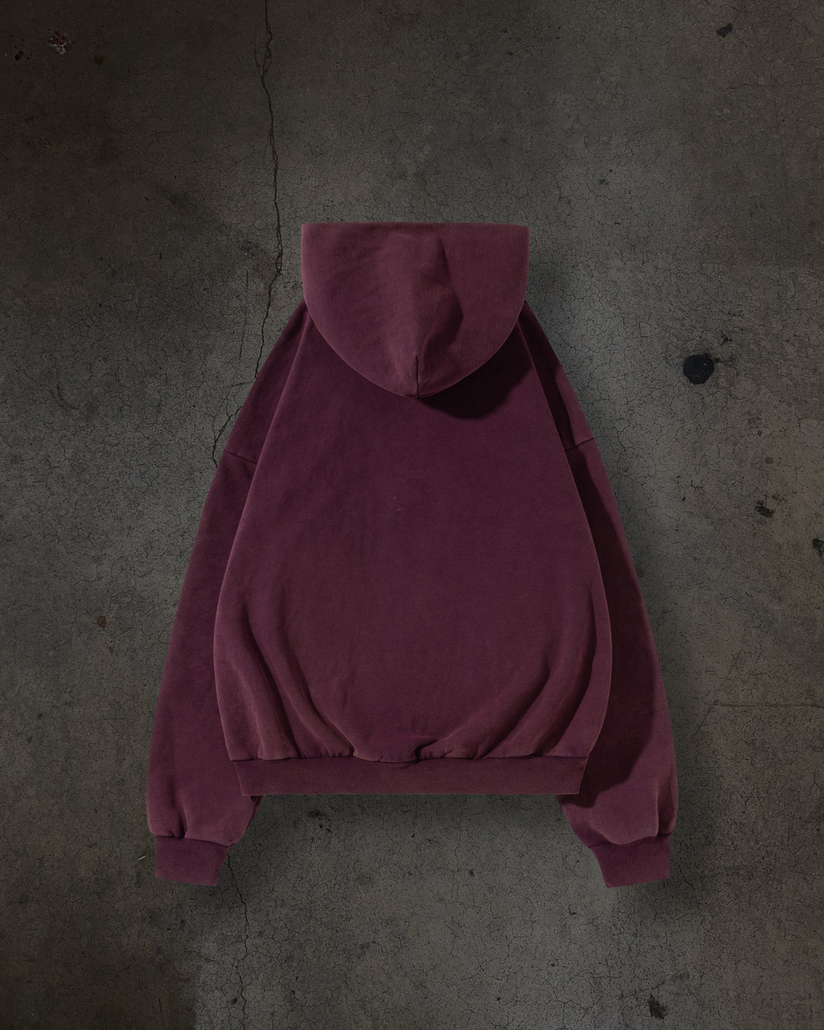BLANK PULLOVER (CRIMSON)