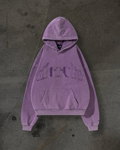 MISSING PATCH PULLOVER (PURPLE)