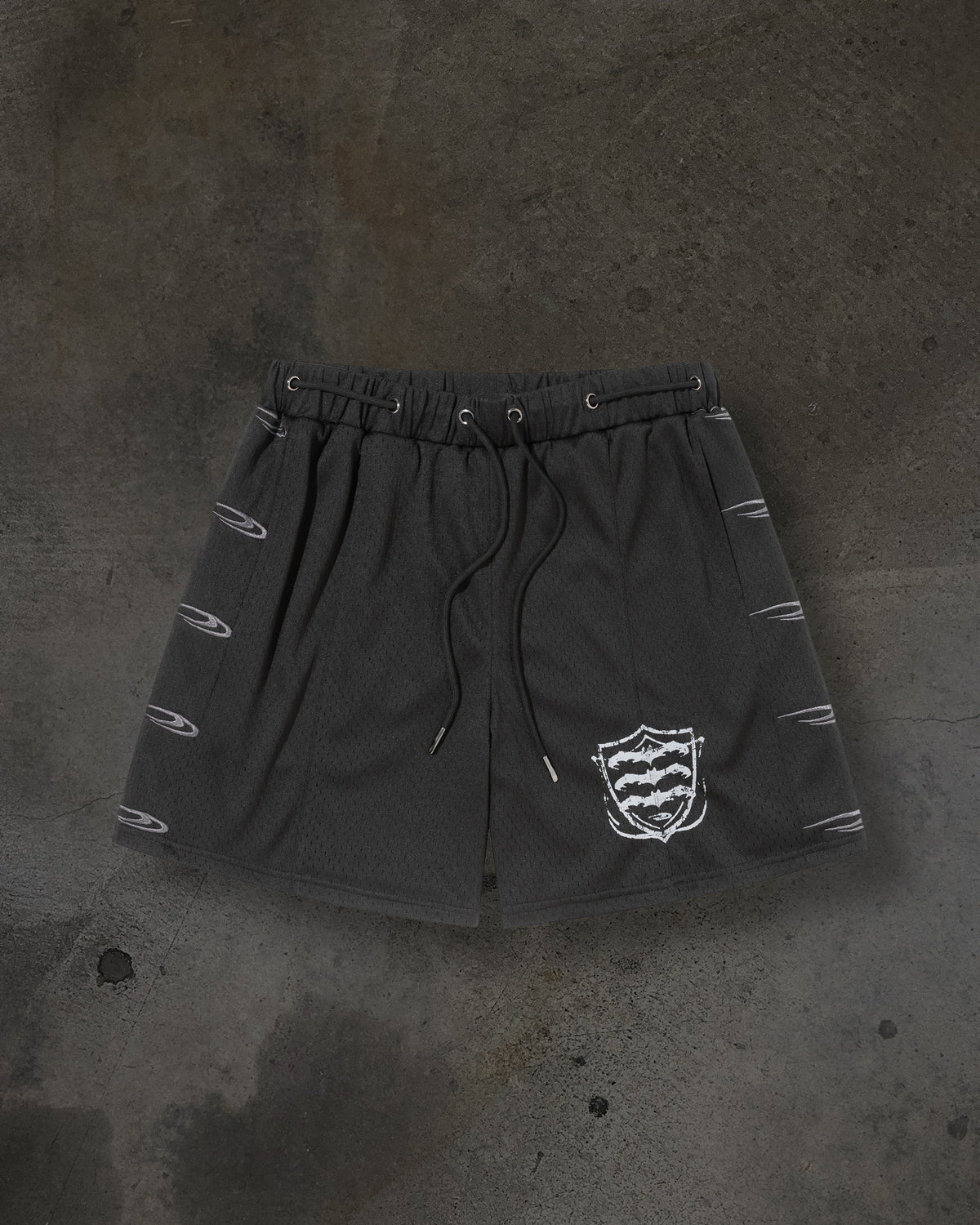SHIELD MESH SHORTS (NOIR)