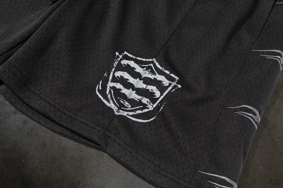 SHIELD MESH SHORTS (NOIR) – ditch