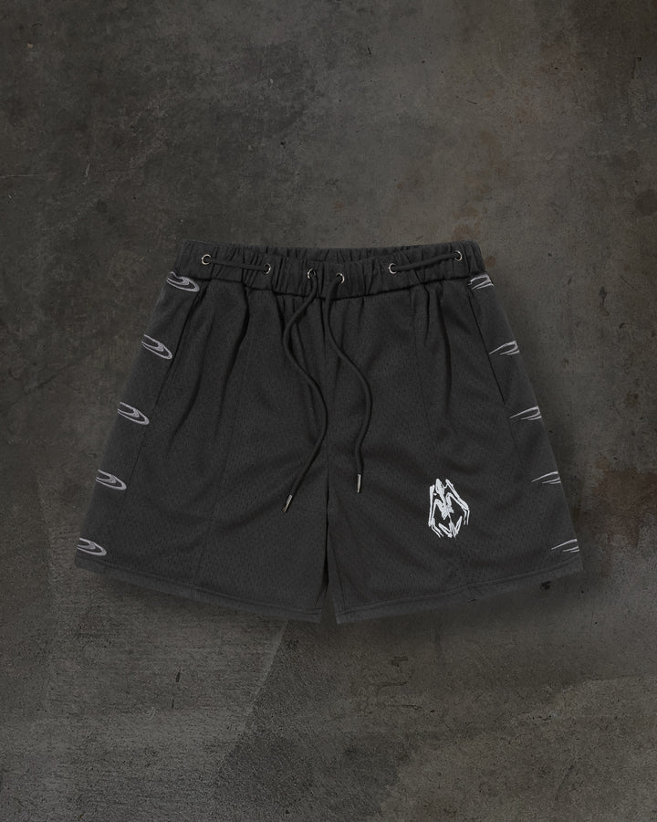 FOSSIL MESH SHORTS (NOIR)