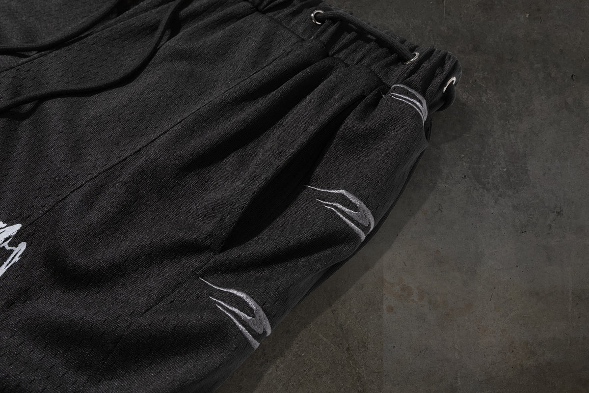FOSSIL MESH SHORTS (NOIR)