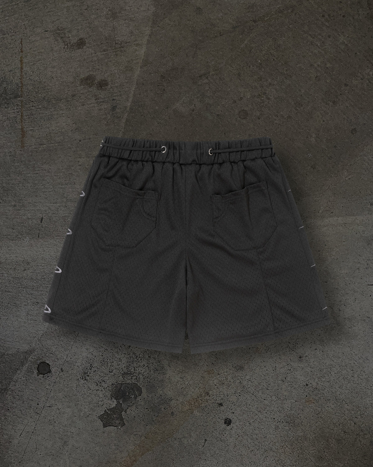 FOSSIL MESH SHORTS (NOIR)