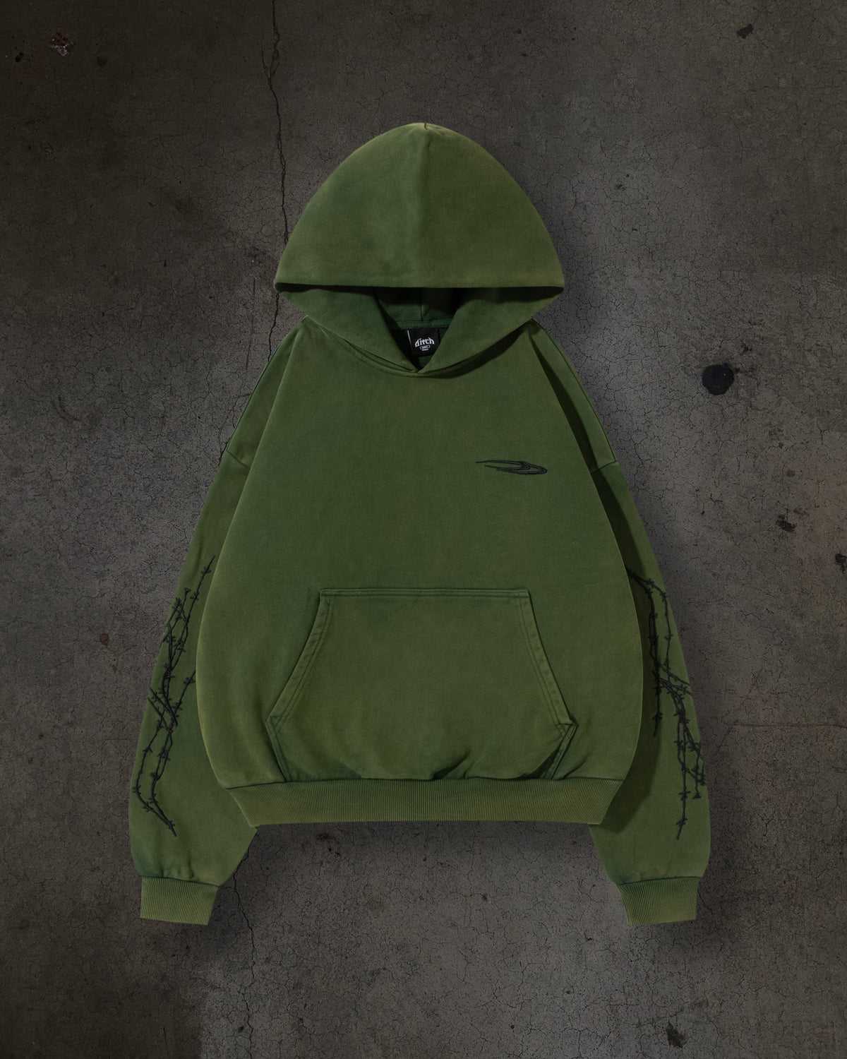 ATHLETIC BARBED PULLOVER (PINE)