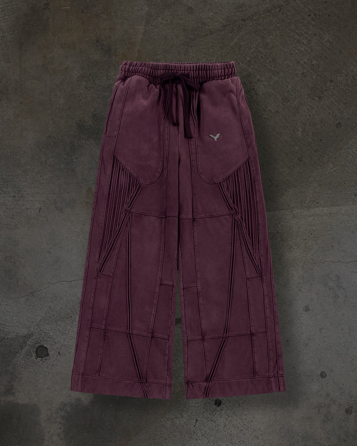 BIKER SWEATS (CRIMSON)