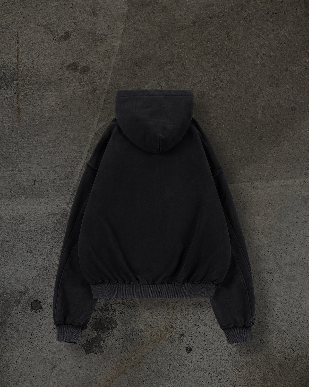 BIKER HOODIE (COAL)