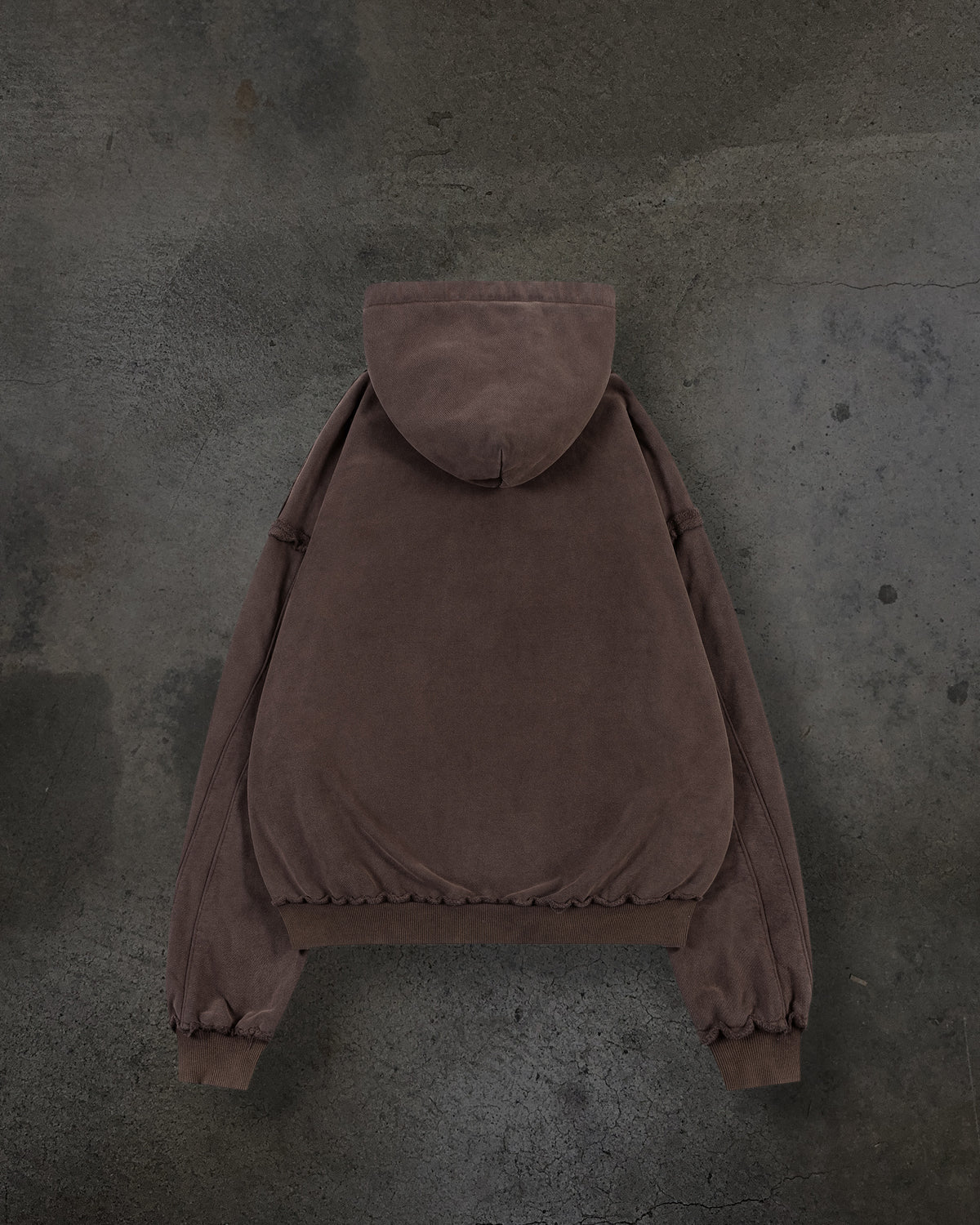 BIKER HOODIE (MOCHA)