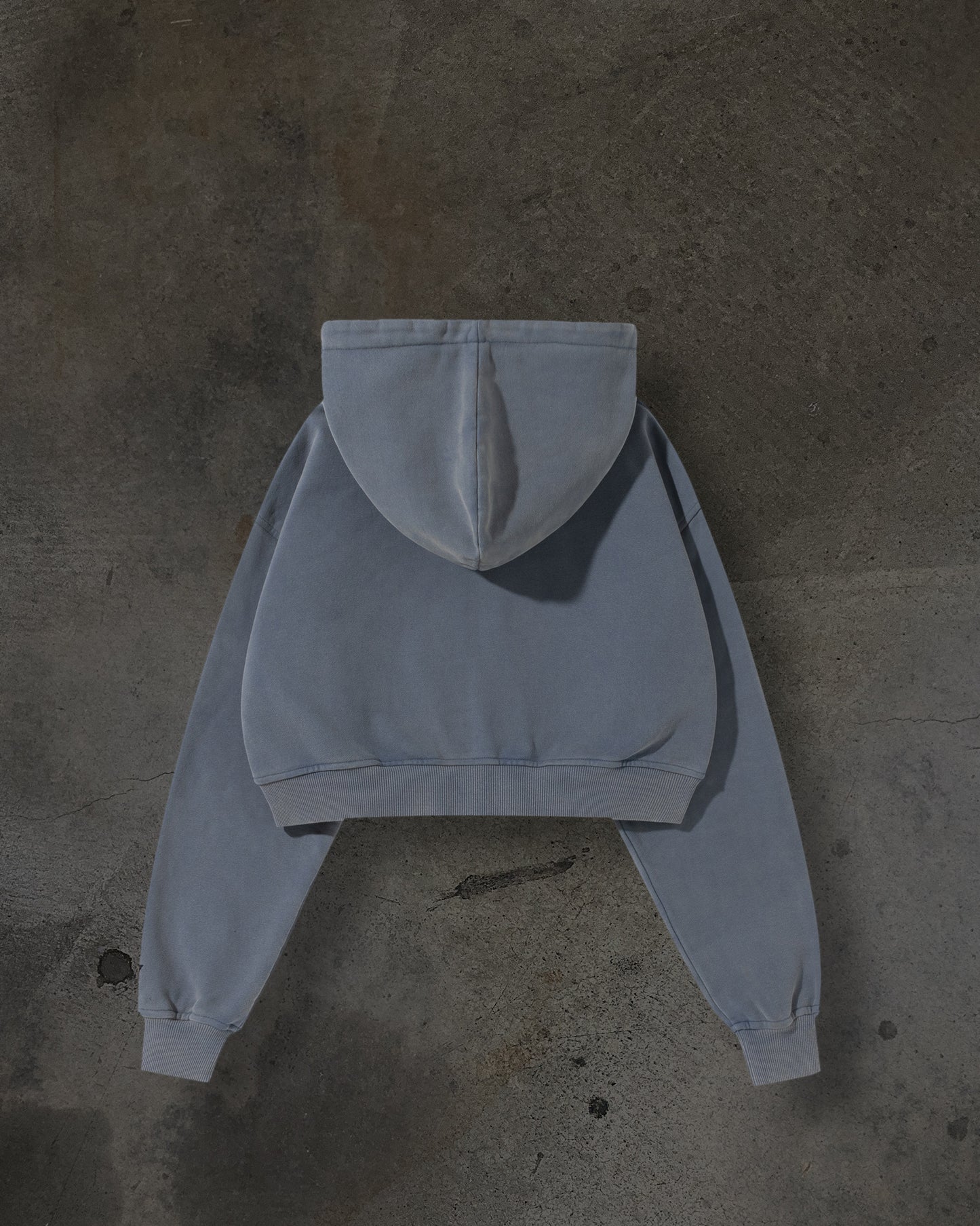 WOMENS CROPPED ZIP (FLINT)