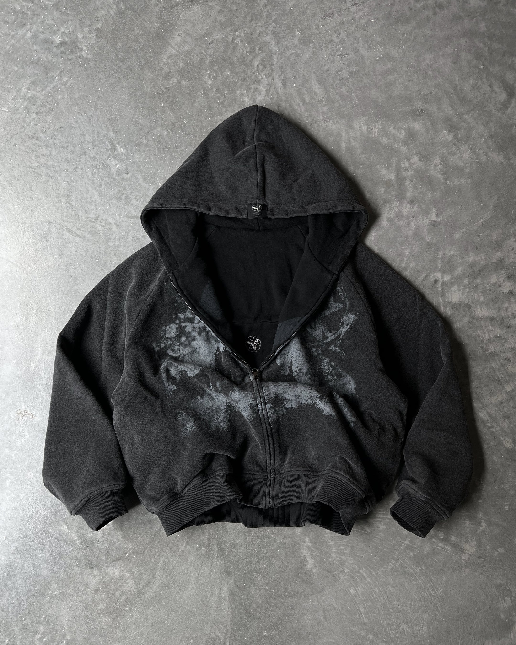Reversible zip up hoodie sale
