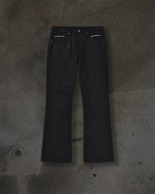 JAPANESE SELVEDGE SLIM BOOTCUT DENIM (NOIR)