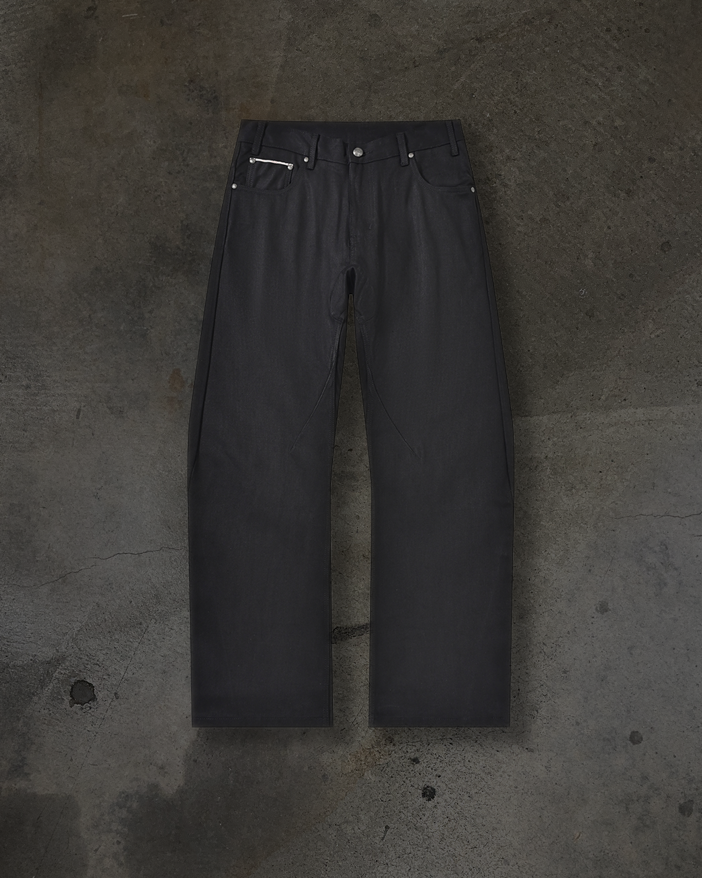 JAPANESE SELVEDGE CLAWMARK DENIM (JET BLACK)