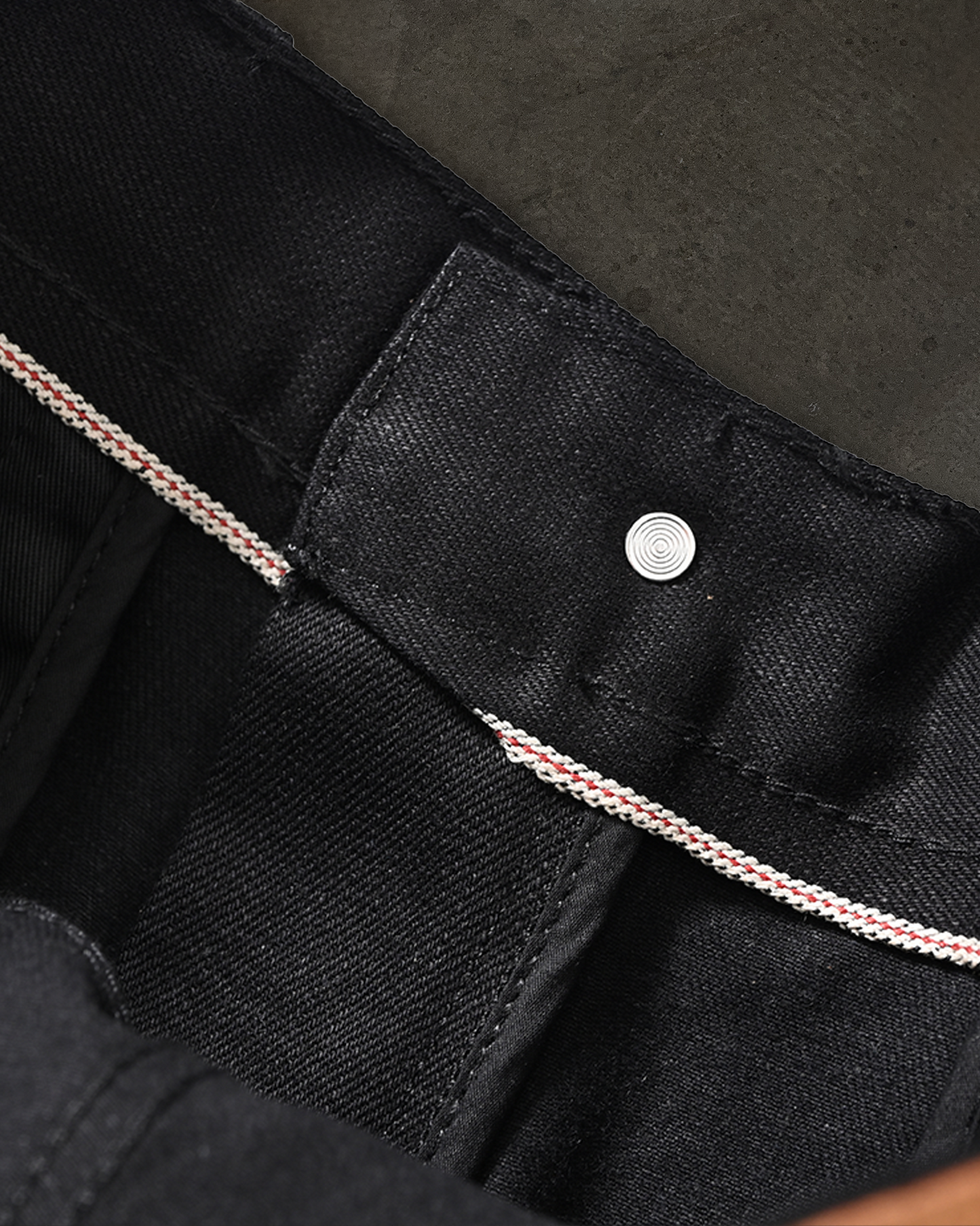 JAPANESE SELVEDGE CLAWMARK DENIM (JET BLACK)