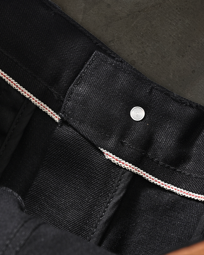 JAPANESE SELVEDGE CLAWMARK DENIM (JET BLACK)