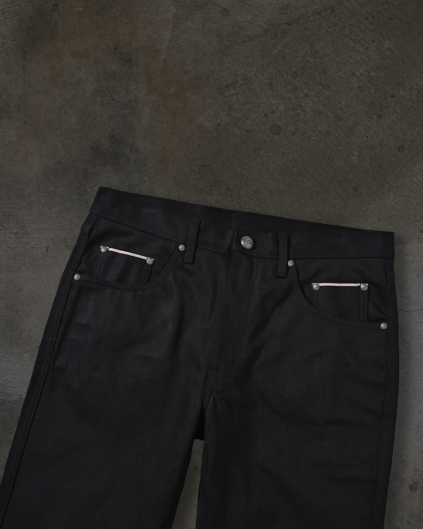 JAPANESE SELVEDGE SLIM BOOTCUT DENIM (NOIR)