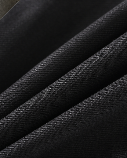 JAPANESE SELVEDGE CLAWMARK DENIM (JET BLACK)