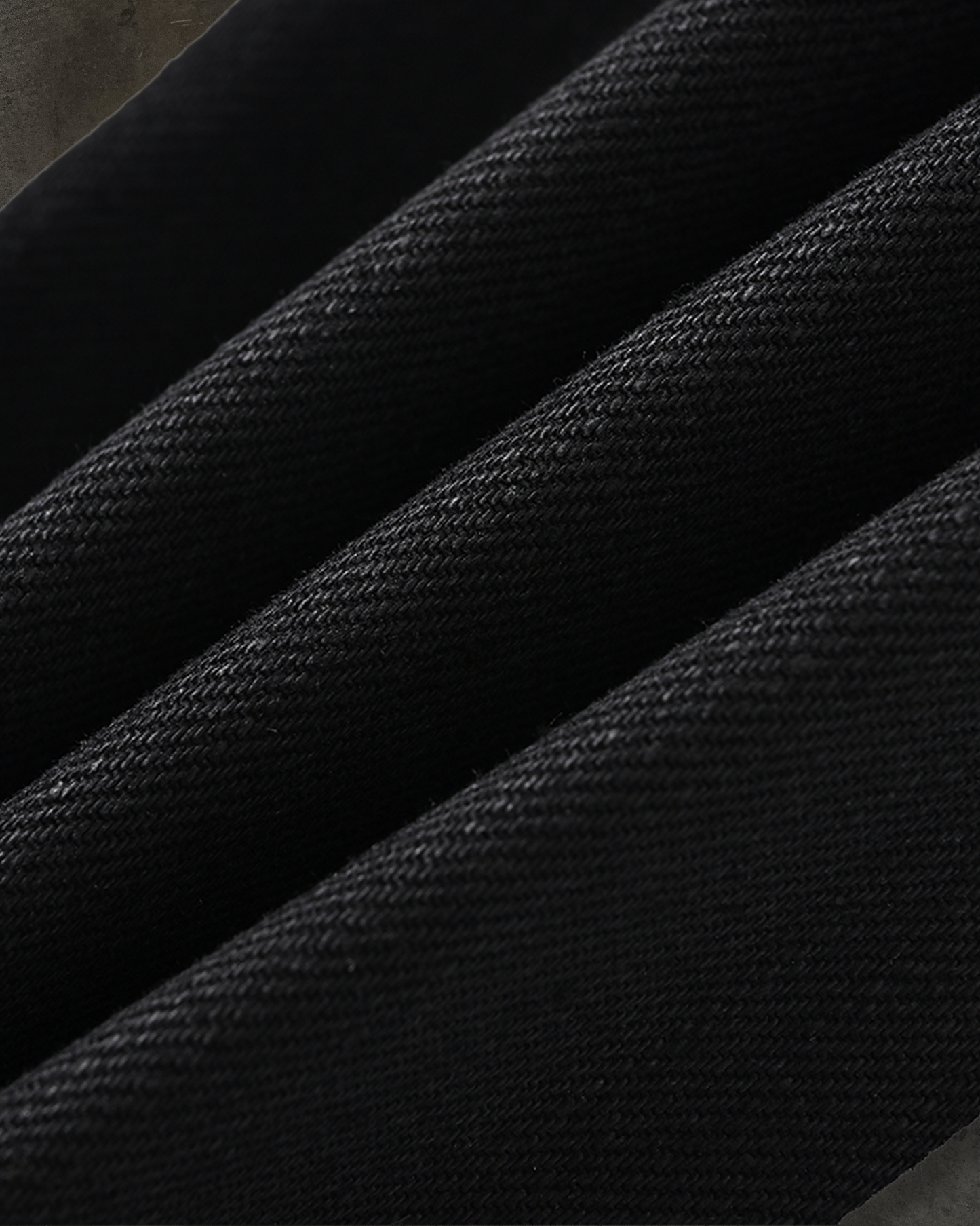 JAPANESE SELVEDGE SLIM BOOTCUT DENIM (NOIR)