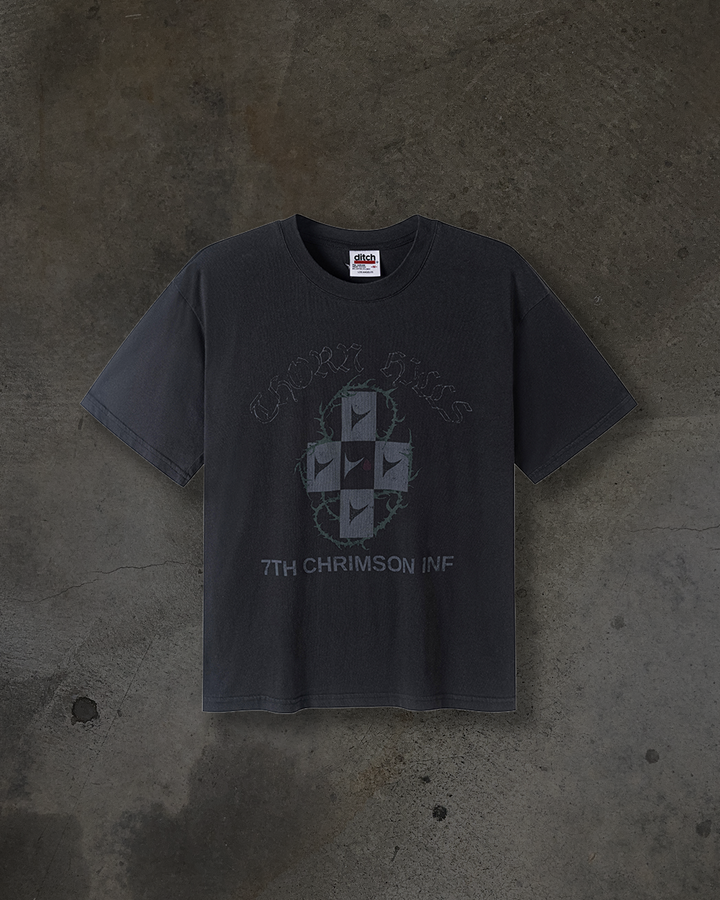 7TH INFANTRY TEE (COAL)