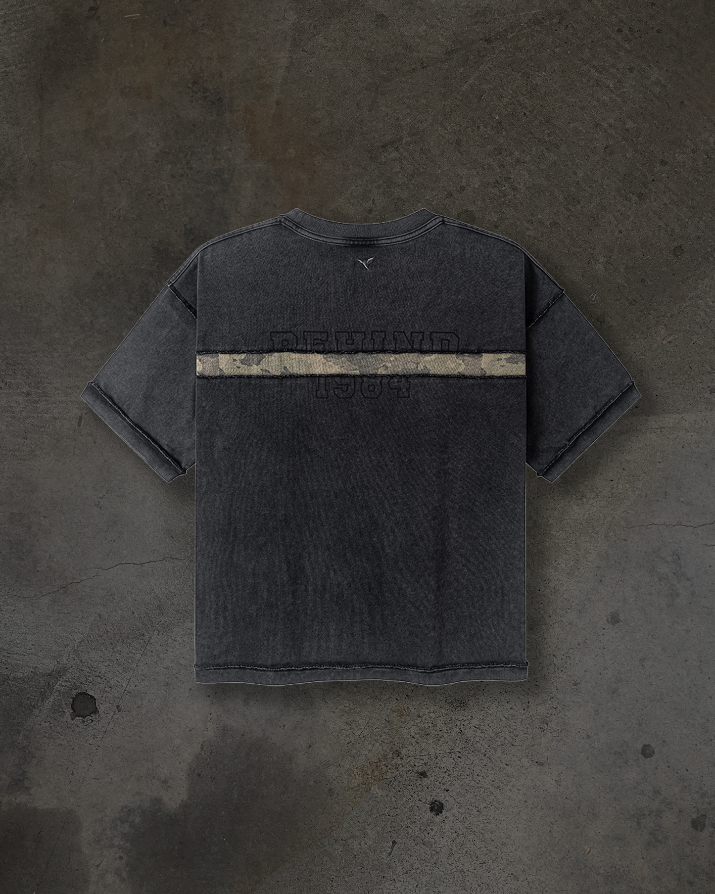 CAMO STRIPE TEE (COAL)