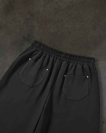 BAGGY SWEATSHORTS (NOIR)