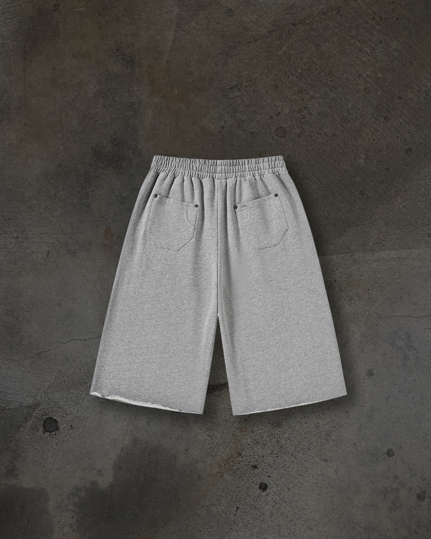 BAGGY SWEATSHORTS (HEATHER)