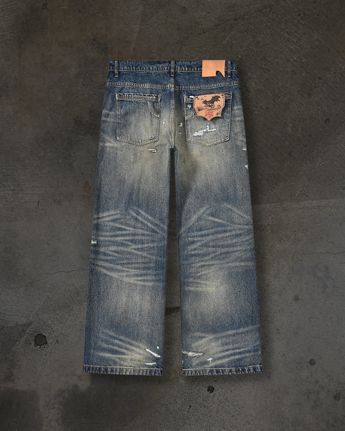 HANDMEDOWN DENIM (DISTRESSED DIRTY WASH)