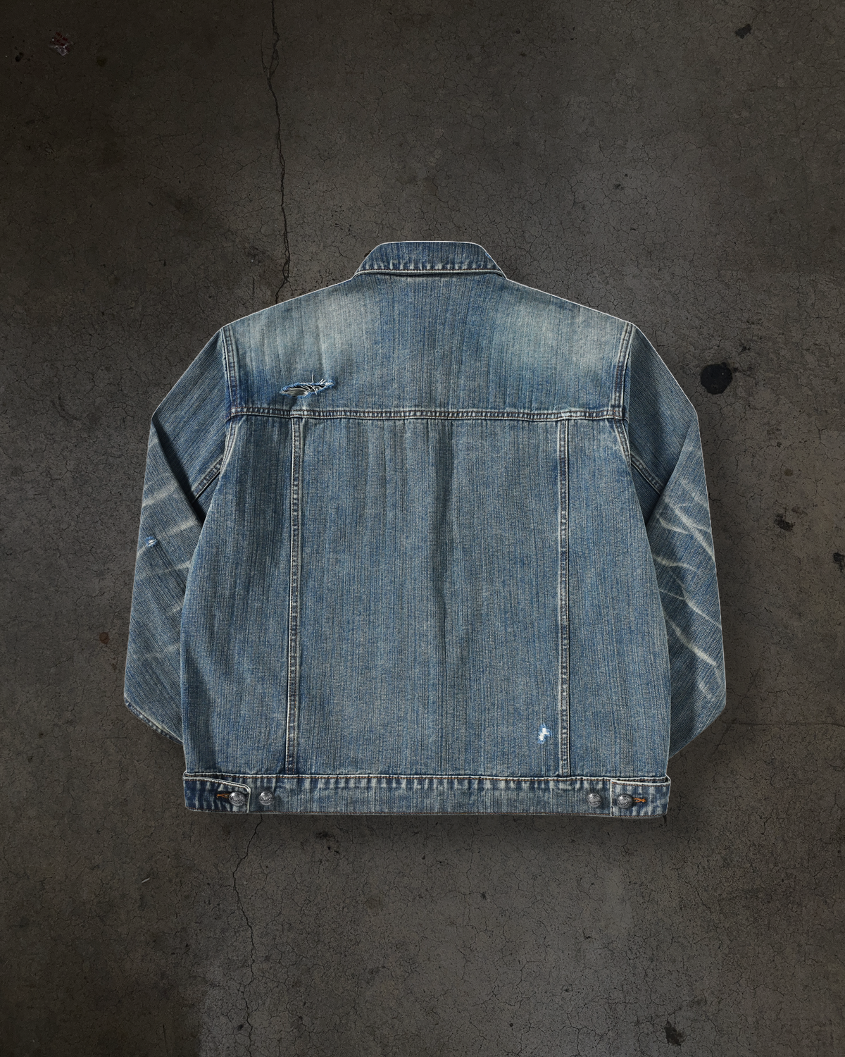 FADED DENIM JACKET (DIRTY WASH)