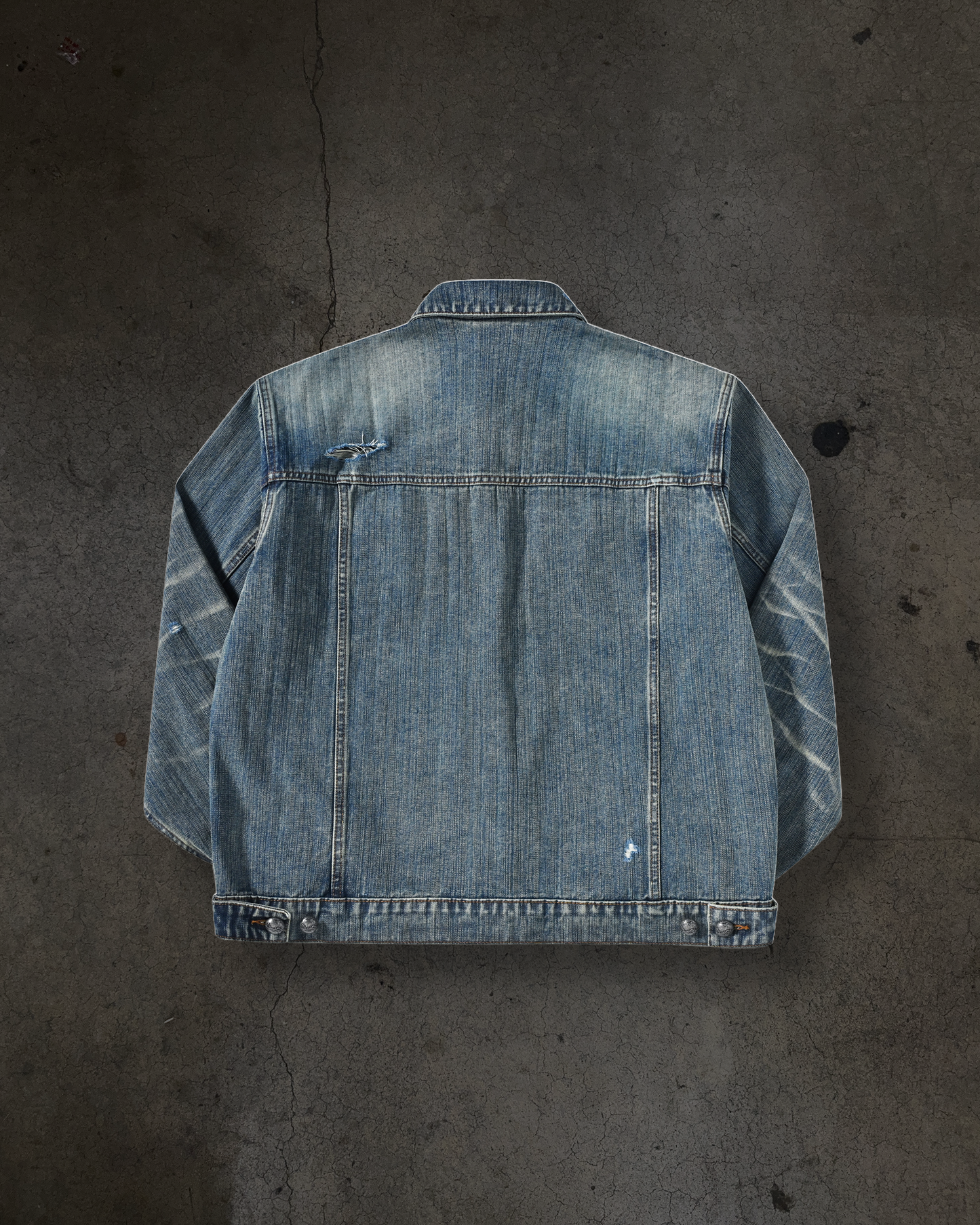 FADED DENIM JACKET (DIRTY WASH)