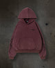 ATHLETIC BARBED PULLOVER (CRIMSON)