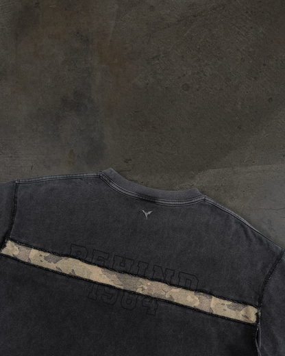 CAMO STRIPE TEE (COAL)