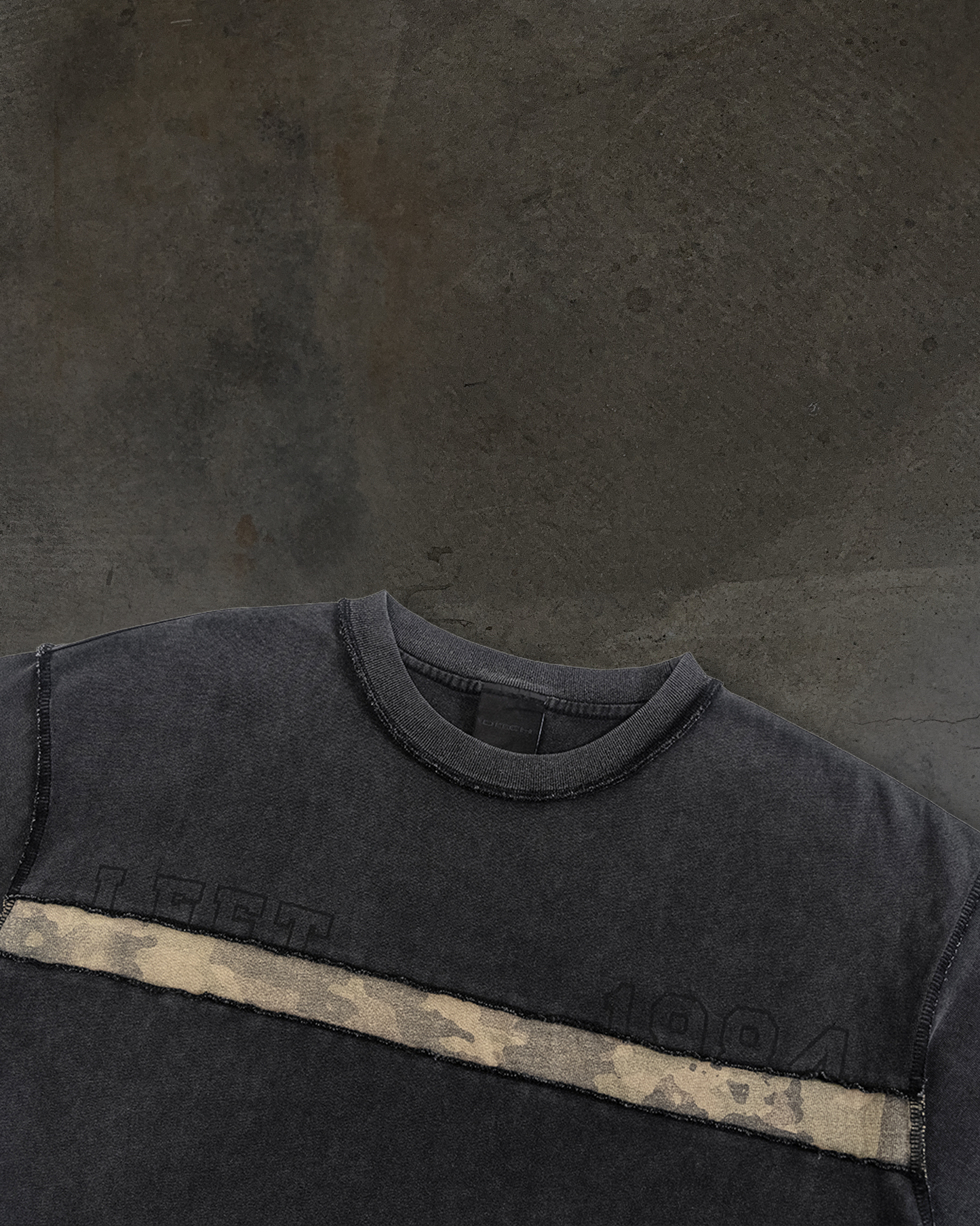 CAMO STRIPE TEE (COAL)