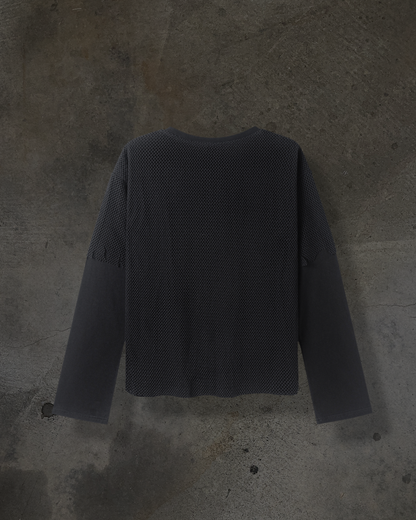 MESH LAYERED LONGSLEEVE (NOIR)